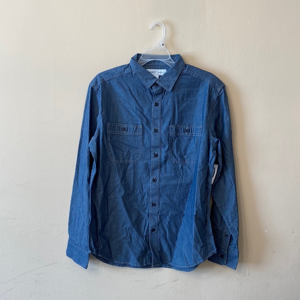 Old Navy Striped Button Down